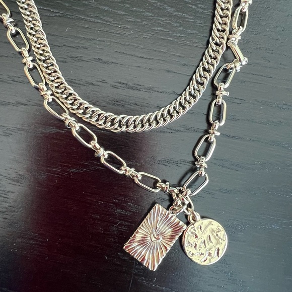 J. Crew Gold Layered Necklace - Picture 3 of 10